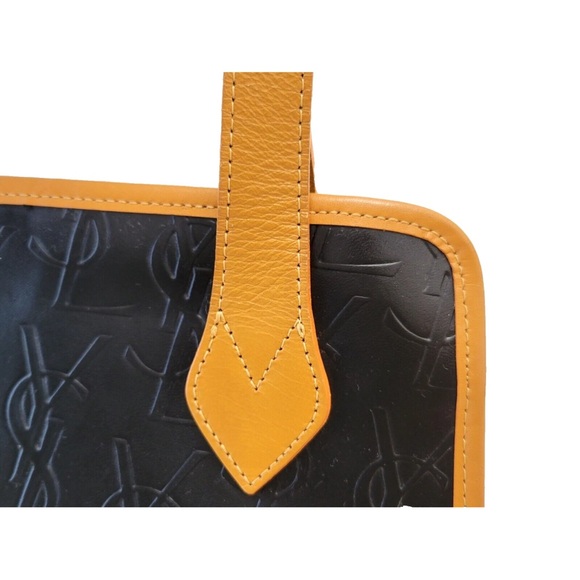 RARE Vintage YVES Saint Laurent leather tote! - Picture 9 of 10